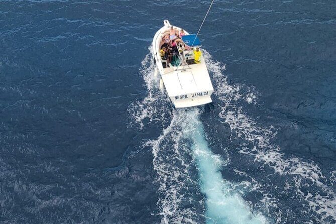 Negrils Seven Miles Beach, Rick's cafe and Parasailing Tour. - Rick’s Cafe: cliff-jumping viewing that changes the vibe