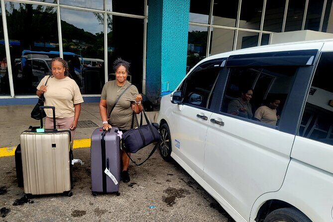 One way Private transfer from Airport to Resorts - The ride: A/C comfort, panoramic views, and road-smart driver help
