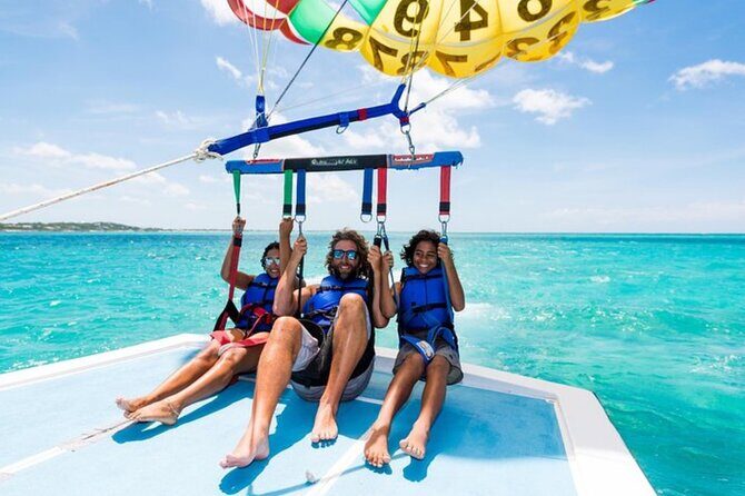Parasailing & Jet Ski-Combo in Montego Bay - Beach break after: restaurant, bar, rest room, and island snacks