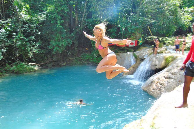Private Blue Hole & Secret Falls Day Trip plus Shopping from Montego Bay Hotels - Blue Hole: the mineral pool experience you’ll actually remember