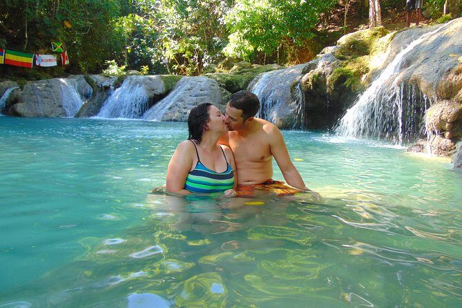 Private Blue Hole & Secret Falls Day Trip plus Shopping from Montego Bay Hotels - Ocho Rios craft market and Scotchies lunch: food and shopping without chaos