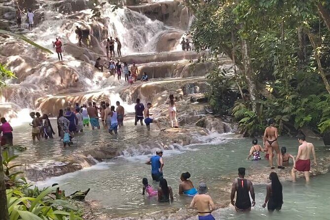Private Dunns River Falls and Horse Back Riding - Horseback riding near Saint Ann Parish: choosing a horse and riding through sea views