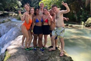 Private fun fill tour from Montego Bay to dunns river & blue hole - Blue Hole: the one-hour water stop for jumpers, swimmers, and brave souls