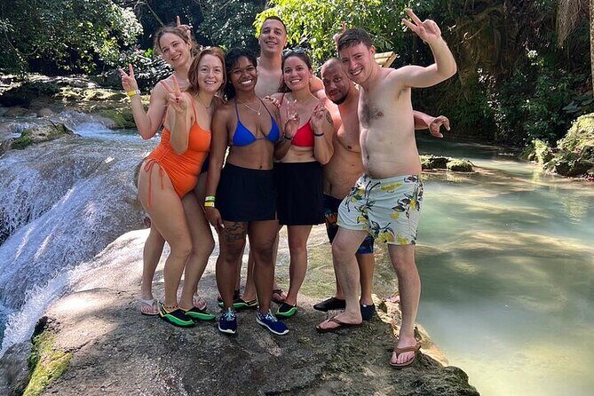 Private fun fill tour from Montego Bay to dunns river & blue hole - Blue Hole: the one-hour water stop for jumpers, swimmers, and brave souls
