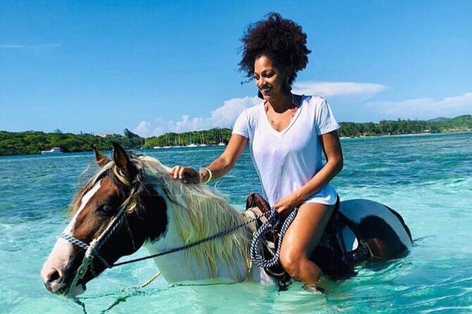 Private Horseback Riding, Swim & Blue Hole Secret Falls - Falmouth and Columbus Park Discovery Bay: where old ports meet quick photo moments