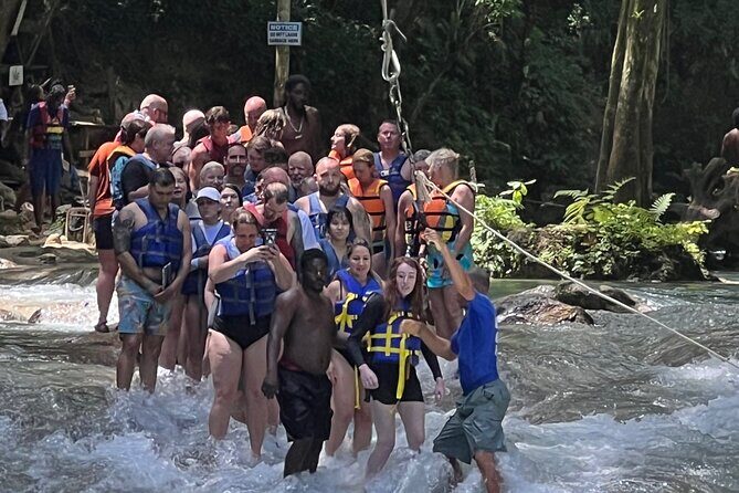 Private Horseback Riding, Swim & Blue Hole Secret Falls - Nature Blue Hole Eco-Attraction (Island Gully Falls): crystal-clear pools and cliff-area fun