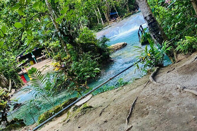 Private Horseback Riding with Blue Hole River Tour in Montego Bay - Blue Hole River Water Time: safe entry, climbing back, and photos