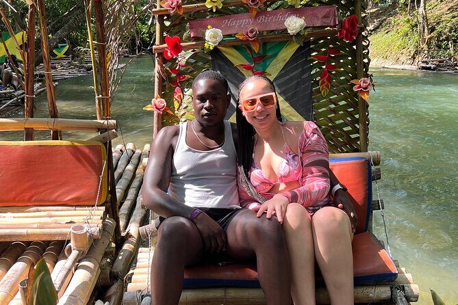 Private Tour Bamboo Rafting & Limestone Massage In Montego Bay - Lethe Estate: bamboo rafting through green river calm