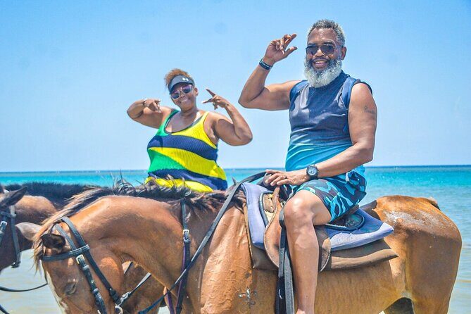 Private Tour to Dunns River and Horseback Riding with Local Guide - Dunns River Falls climb: pace yourself on wet rock