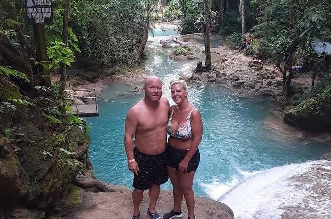 Private Transfer to Dunns River Blue Hole Tubing from Montego Bay - River Rapids Jamaica tubing at the Trelawny and St Ann border