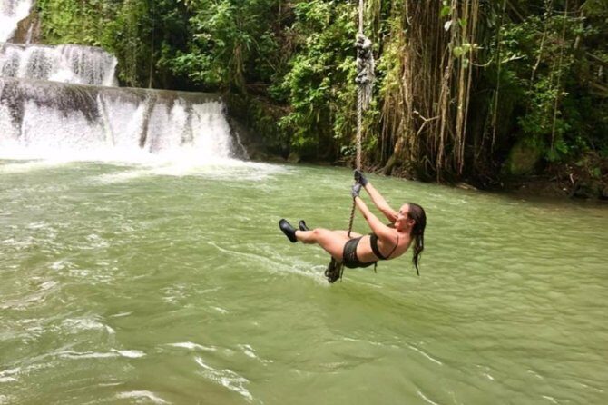 [PRIVATE] YS Falls, Black River, Pelican Bar - Entrance & Lunch - Floyd’s Pelican Bar: A Sandbank Bar You Reach by Boat