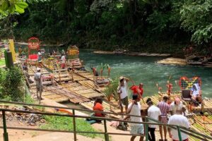 Rafting on the Martha Brae - On the River: Bamboo Rafts, Padded Comfort, and Wildlife Spotting