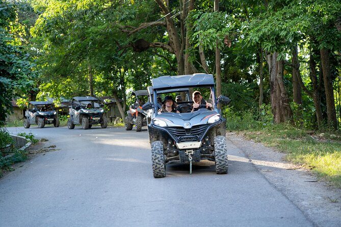 Rastafari Cultural ATV Community Experience from Montego Bay - Stop 2: The Rastasafari ATV portion, with swim, ganja field, and fruit tasting