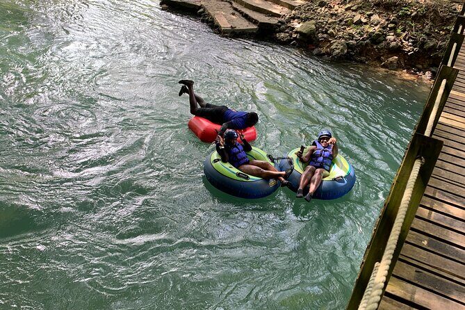 River rapids tubing rafting kayaking and beach Adventure - Getting There from Montego Bay and Cruise Port Areas