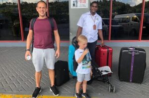 Sangster Airport Round-Trip Transfers from Montego Bay to Negril - Meeting your driver at Sangsters: the named sign and bag help you’ll notice
