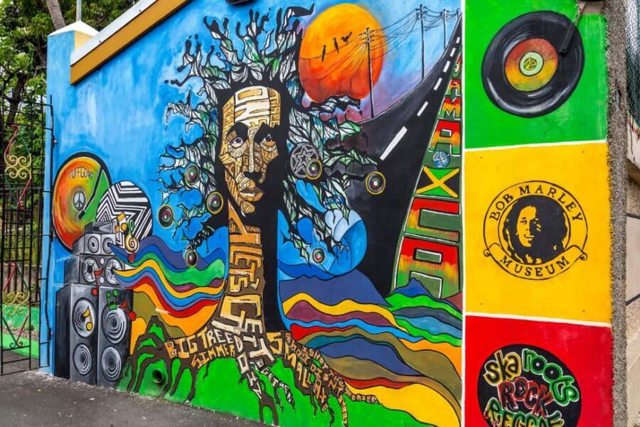 Shared/Private Full Day Blue Mountains Tour -Top Attractions - Bob Marley Museum: gold and platinum discs, outfits, and instruments