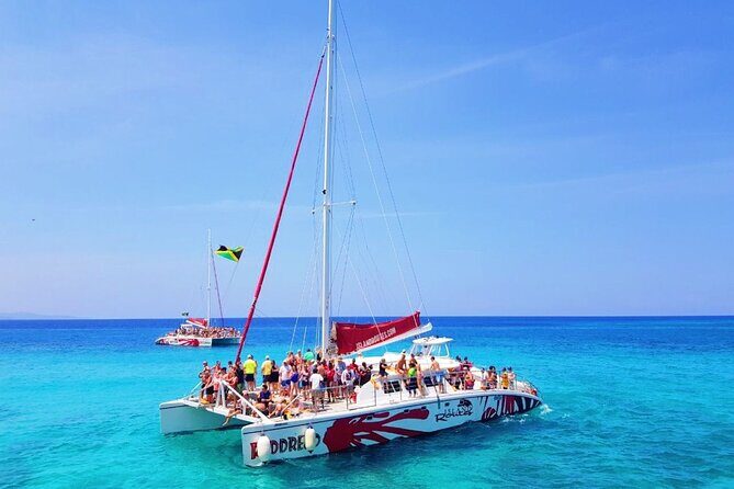 Sunset Catamaran cruise, Snorkeling and Rick's Cafe from Mobay - Seven Mile Beach: Beach Time Without the Full-Day Commitment