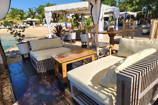 VIP Oceanfront Cabana at Bamboo Beach Club in Montego Bay - 4 Hours 30 Minutes Total: Timing That Fits Real Life