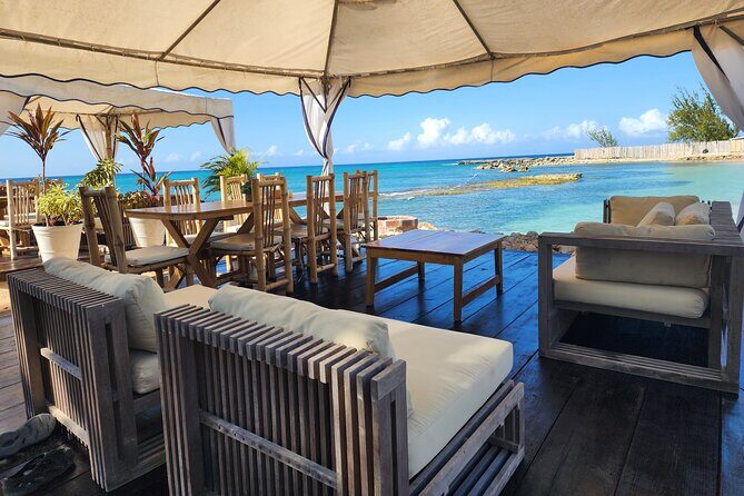 VIP Oceanfront Cabana at Bamboo Beach Club in Montego Bay - The Cabana + Reserved Chairs Combo: Less Hustle, More Relax