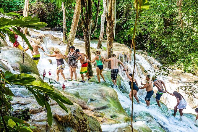 Zipline, Dunn’s River Falls, Bamboo Rafting & Horseback Ride Tour - Bamboo Rafting on the White River: Peaceful Course, Real Weather Factor