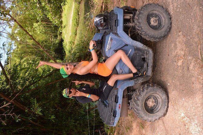 Zipline, Horseback Ride and Swim and Quad ATV bike in Negril - Quad ATV bike: the thrill portion you’ll talk about later